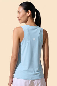 Zelocity Quick Dry Contour Tank Top - Spun Sugar — thumbnail 2
